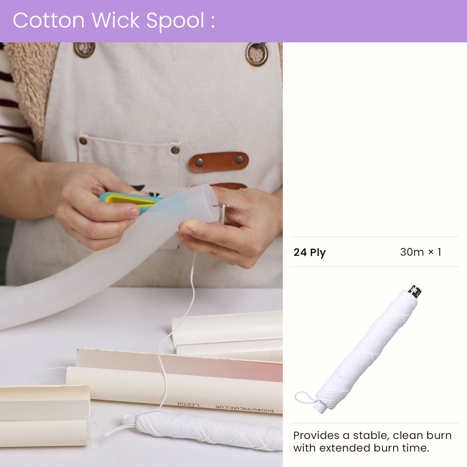 Academia Design de Velas × Boowan Nicole | Trio Taper Candle Mold Collection