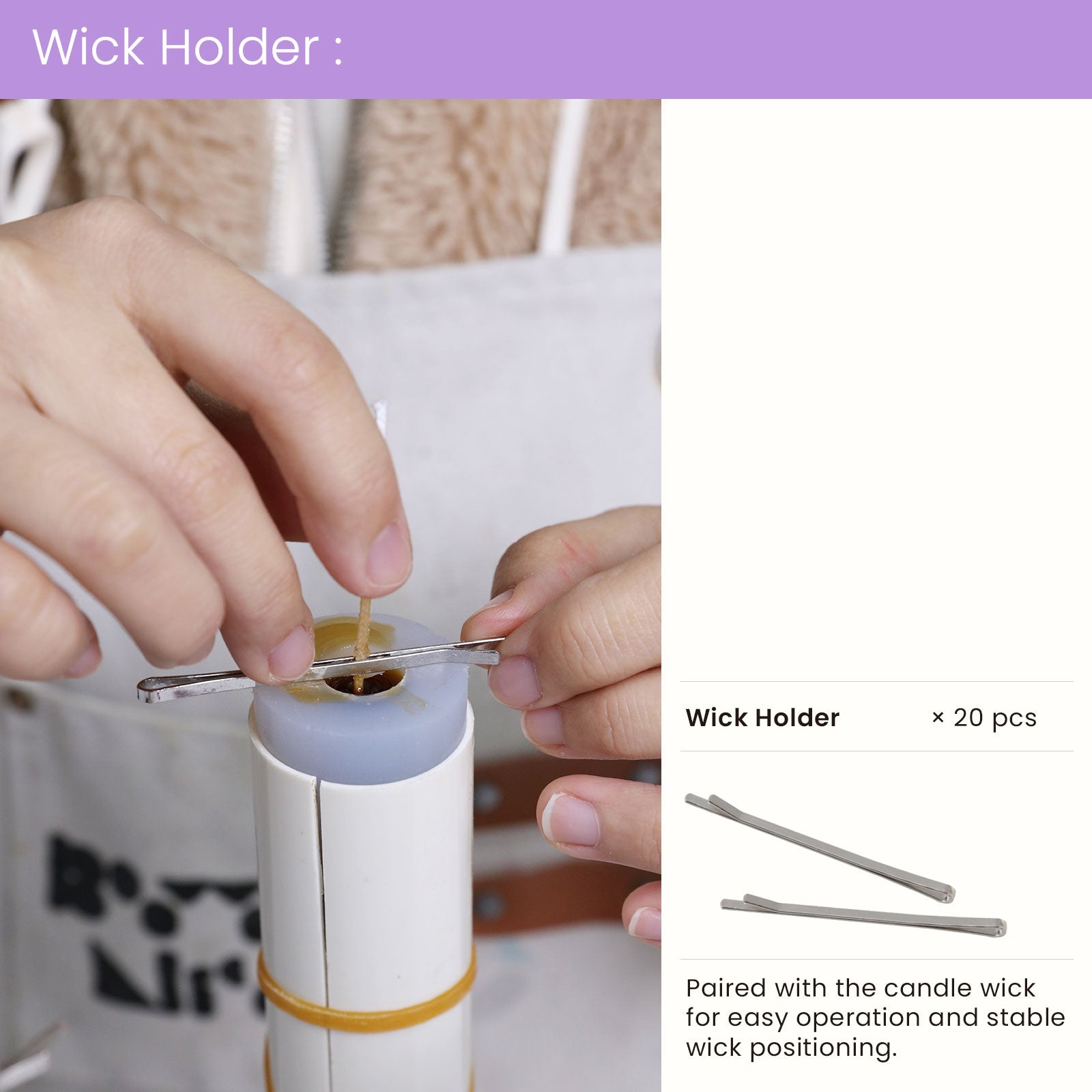 Academia Design de Velas × Boowan Nicole | Trio Taper Candle Mold Collection