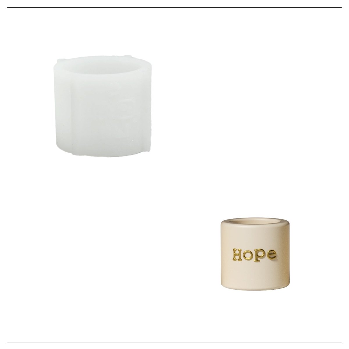 Advent Blessings Quartet Candle Holder Mold CollectionCandle Holder MoldSH1296