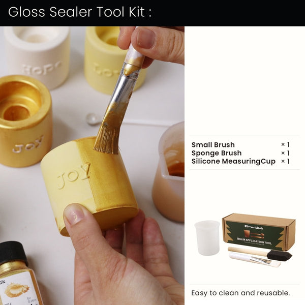 Kit d'outils pour scellant brillant