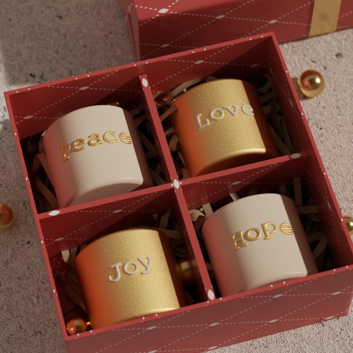 Advent Blessings Quartet Candle Holder Mold CollectionCandle Holder MoldSH1295