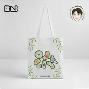 Artist Hand - Painted Canvas Tote Bag —— Wild GrowthBagsK060