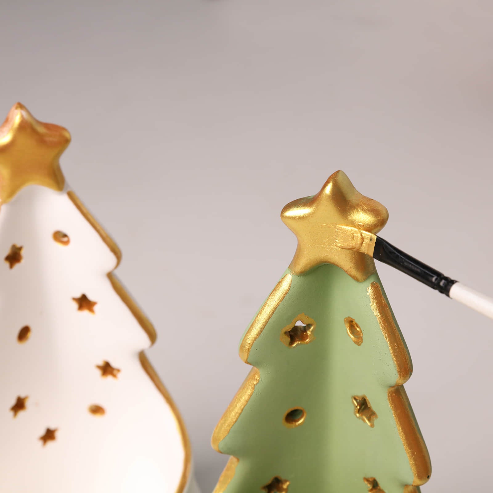 Azulmostaza × Boowan Nicole｜Stardust Christmas Tree Candle Holder Silicone Mold