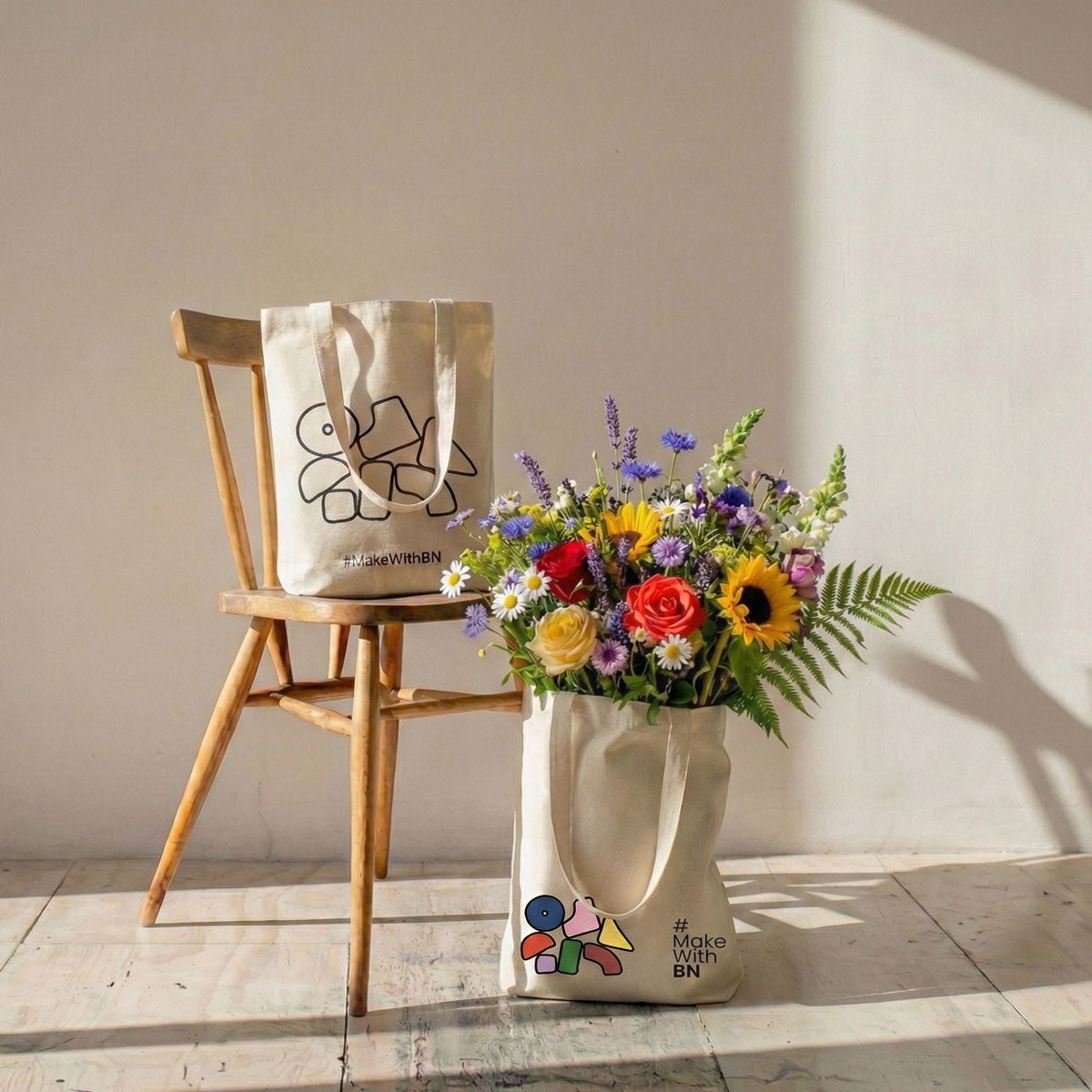 BN Canvas Tote BagBagsK0036