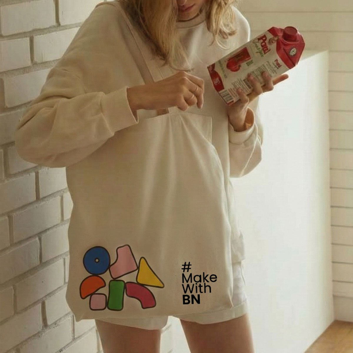 BN Canvas Tote BagBagsK0036