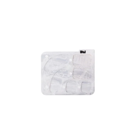 Силиконовая форма и глазурное покрытие для подставки под блоки