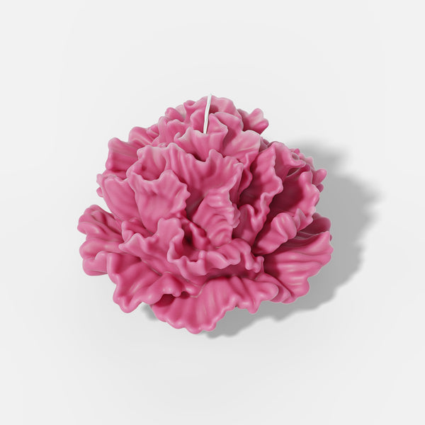 Blooming Carnation Candle Silicone Mold