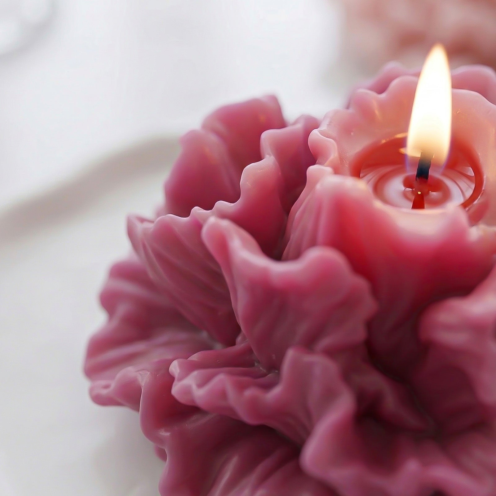Blooming Carnation Candle Silicone Mold – Boowan Nicole