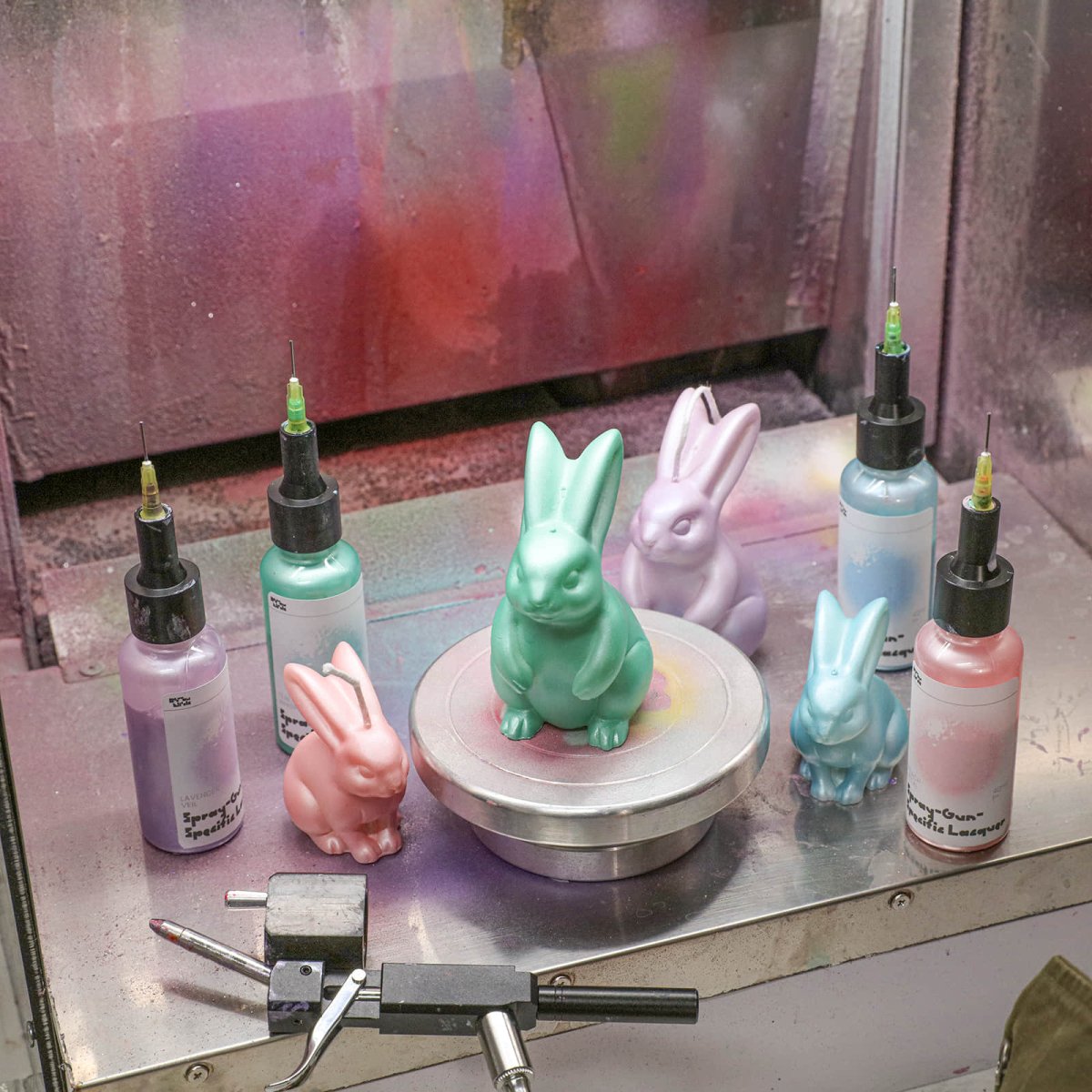 Bunny Buddy Candle Silicone Mold3D Candle MoldLZ1063