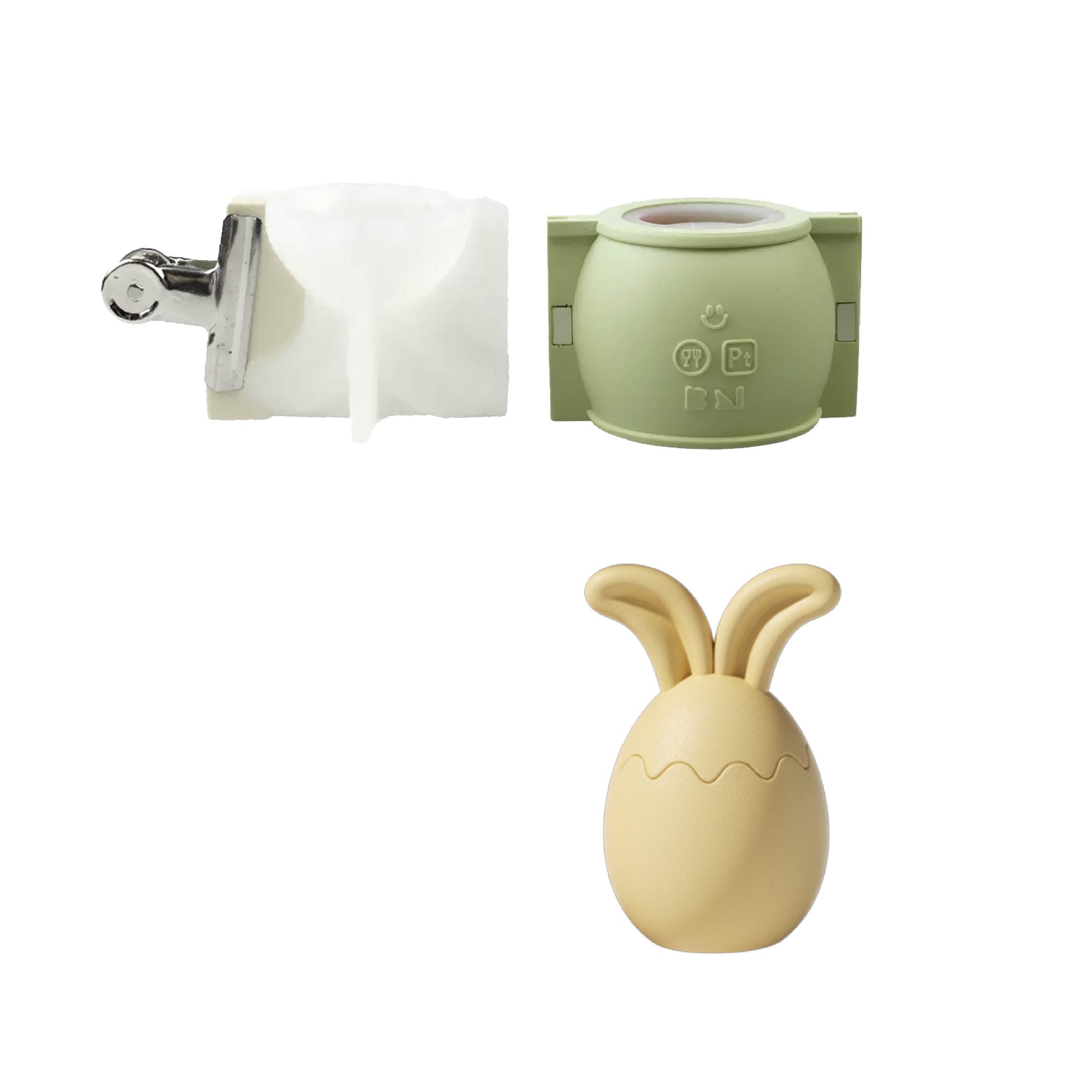 Bunny Egg Springtime Candle Jar Silicone Mold Collection