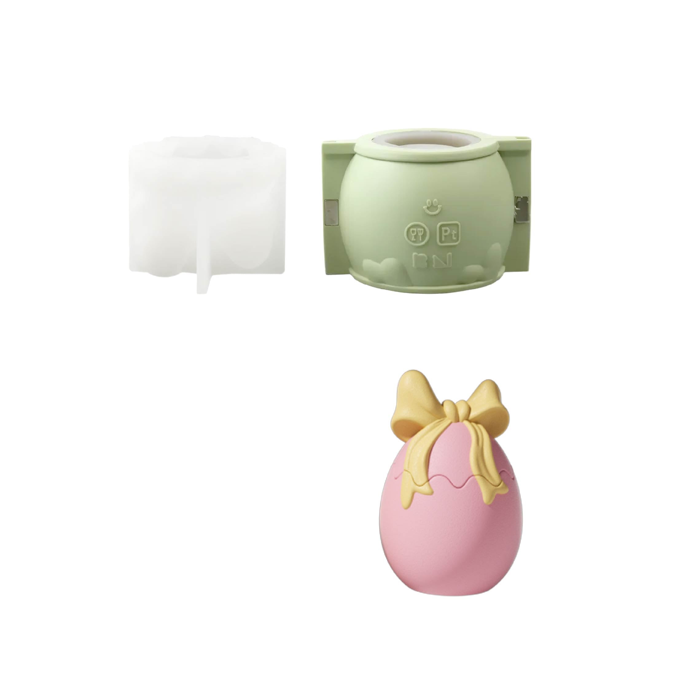 Bunny Egg Springtime Candle Jar Silicone Mold Collection