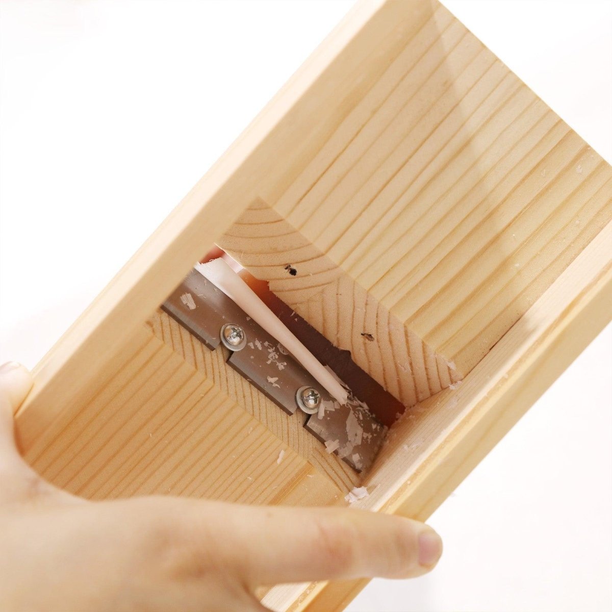 Easily trimmed with a sharp blade.