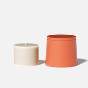 قالب سيليكون لشمعة بسيطة النمط بوزن 6.3 أونصة و قالب تعبئة شمعة