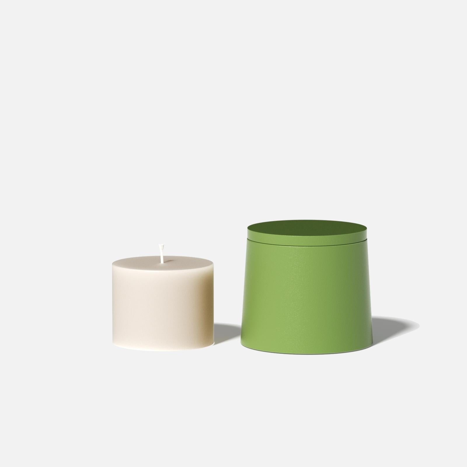 قالب سيليكون لبرطمان شمعة بسيط النمط 3.9 أونصة وقالب تعبئة شمعة