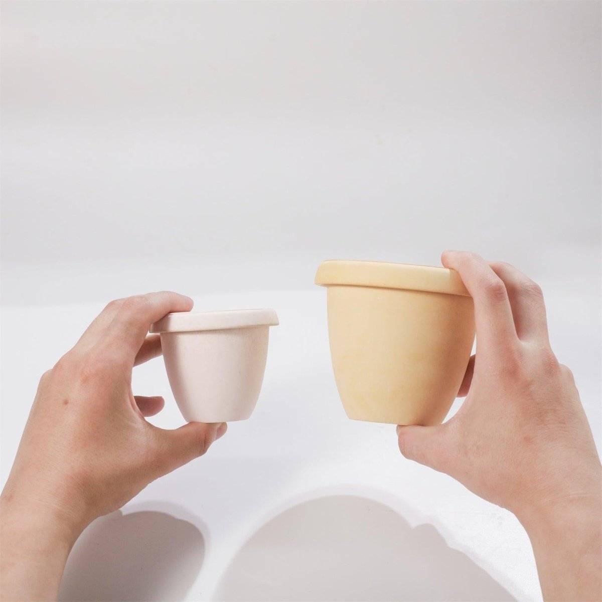 Minimalist Bowl - Shaped Candle Jar Silicone Mold & Candle Refill MoldCandle Jar MoldSH1090-1-2-LZ0715