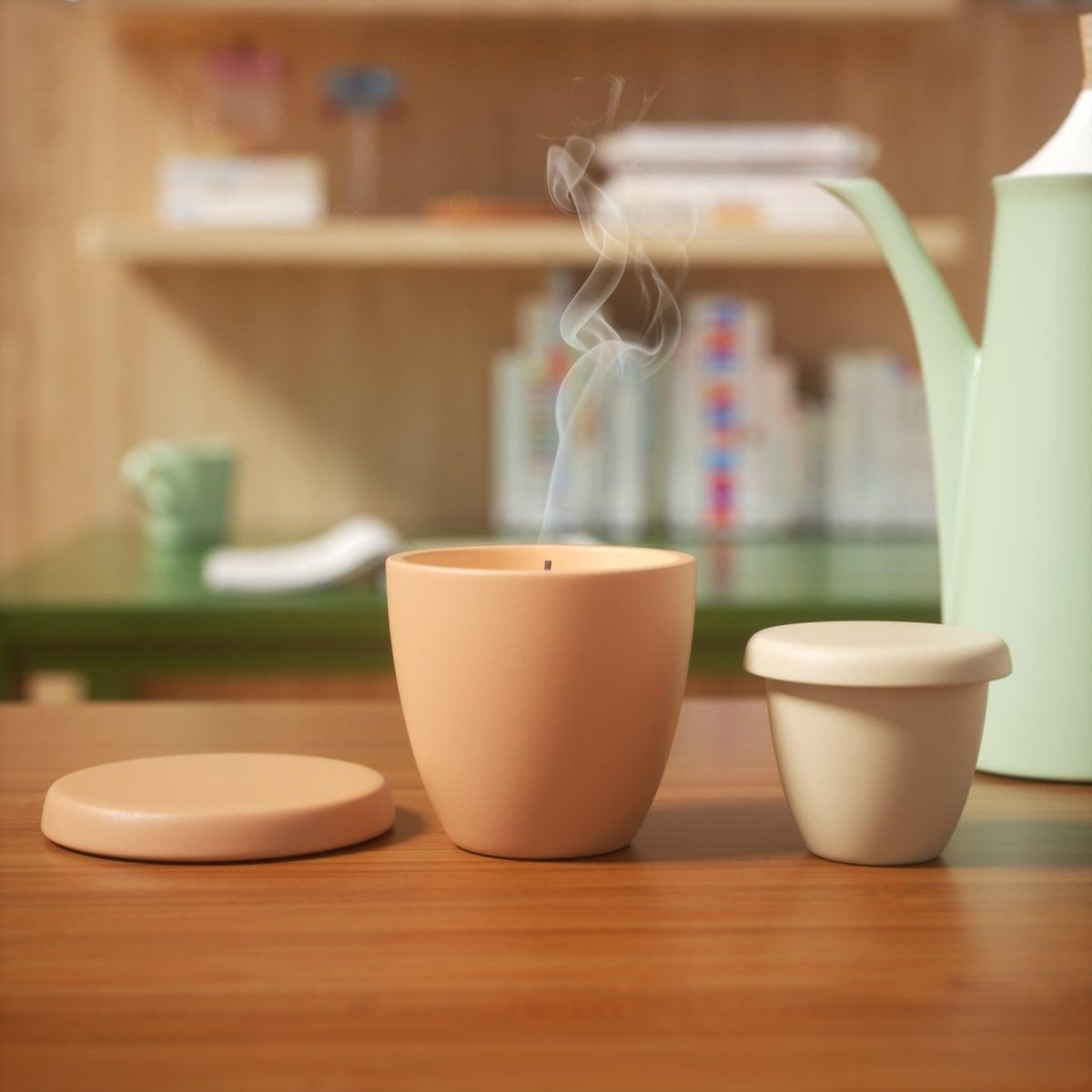 Minimalist Bowl - Shaped Candle Jar Silicone Mold & Candle Refill MoldCandle Jar MoldSH1090-1-2-LZ0715