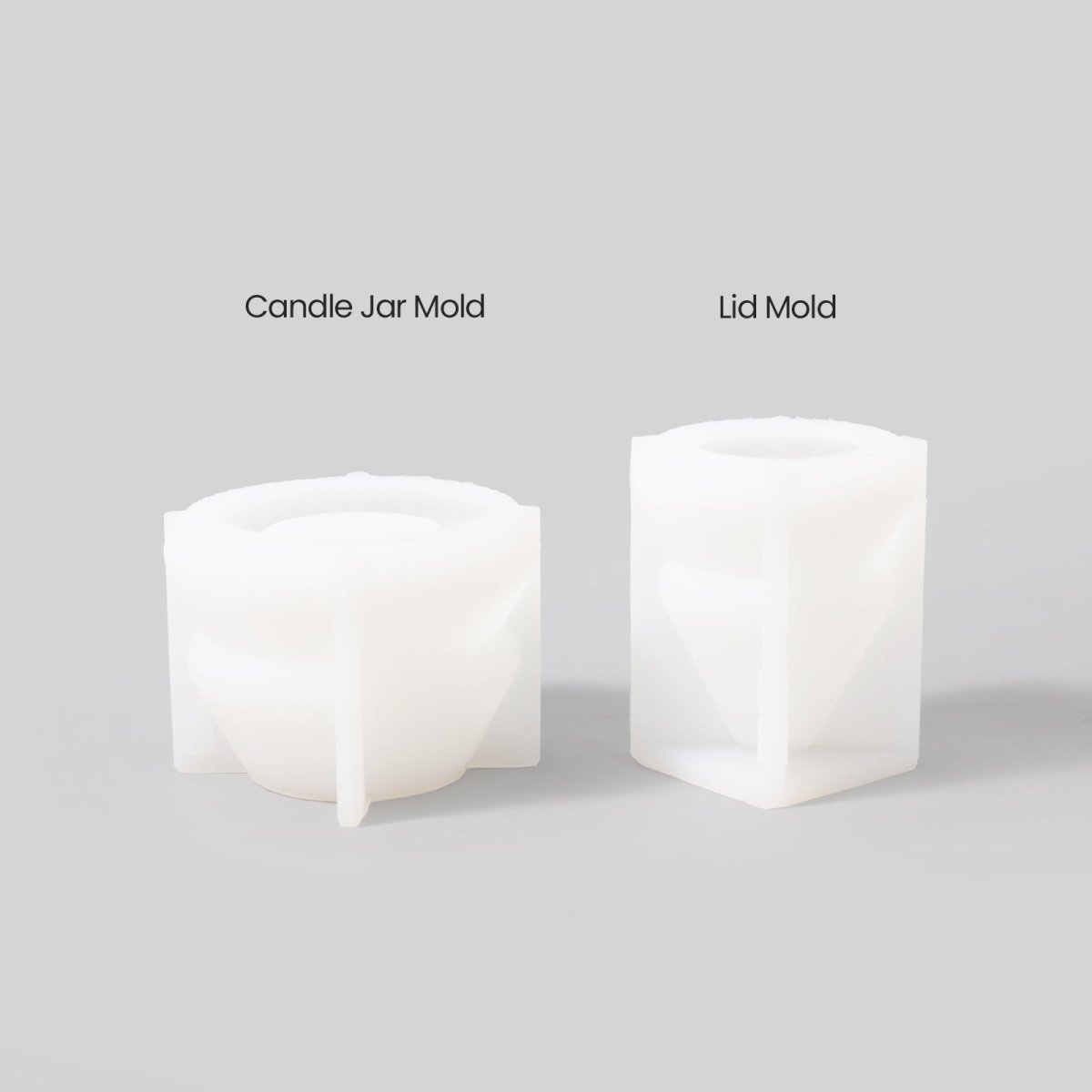 3.5oz Winter Wonderland Pleated Christmas Tree Candle Jar Silicone MoldCandle Jar MoldSH1101-1-2