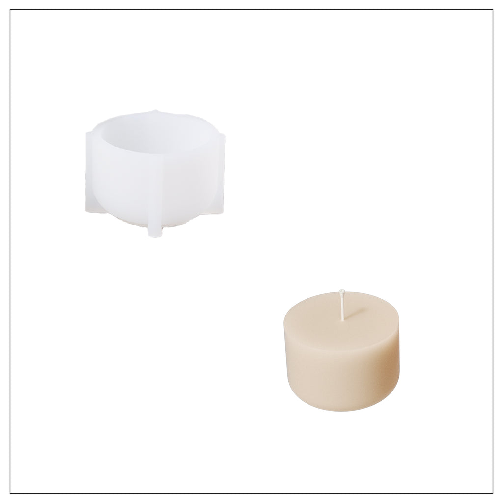 30oz refill candles and white silicone molds - Boowan Nicole