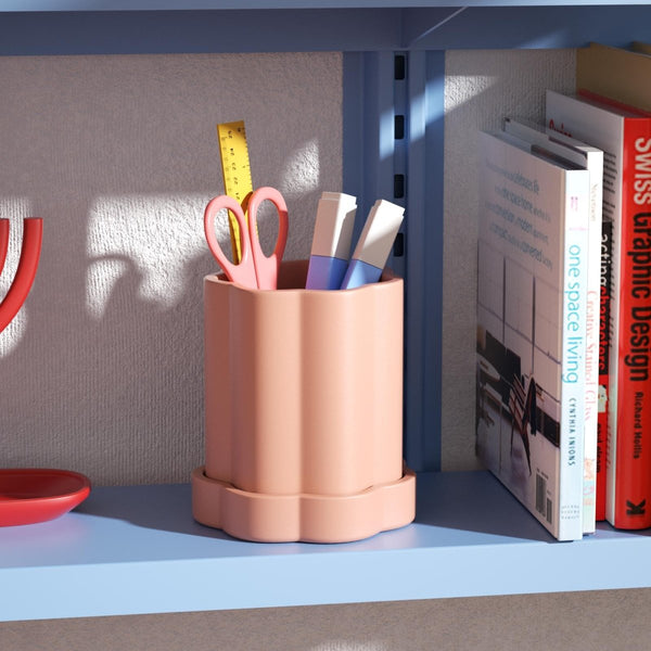 Medium Floral Column Storage Jar Silicone MoldConcrete MoldsSH1079-1-2