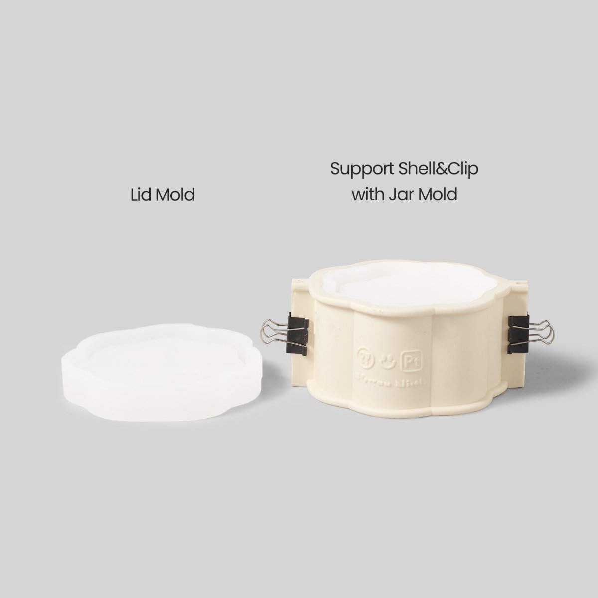 Mini Floral Column Storage Jar Silicone MoldConcrete MoldsSH1085-1-2