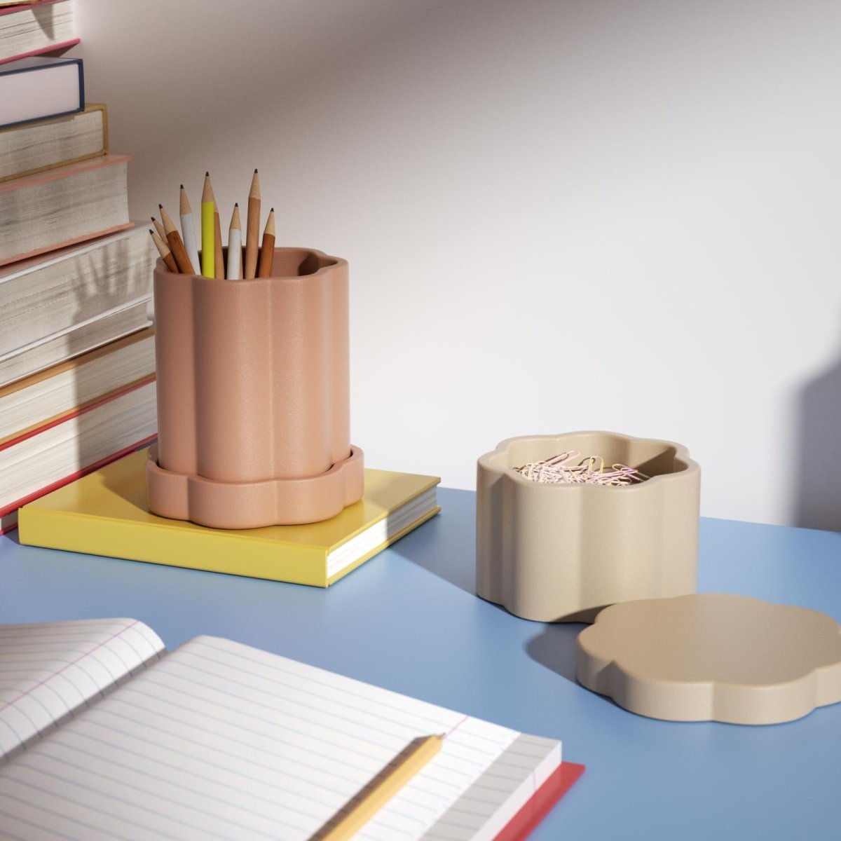 Mini Floral Column Storage Jar Silicone MoldConcrete MoldsSH1085-1-2