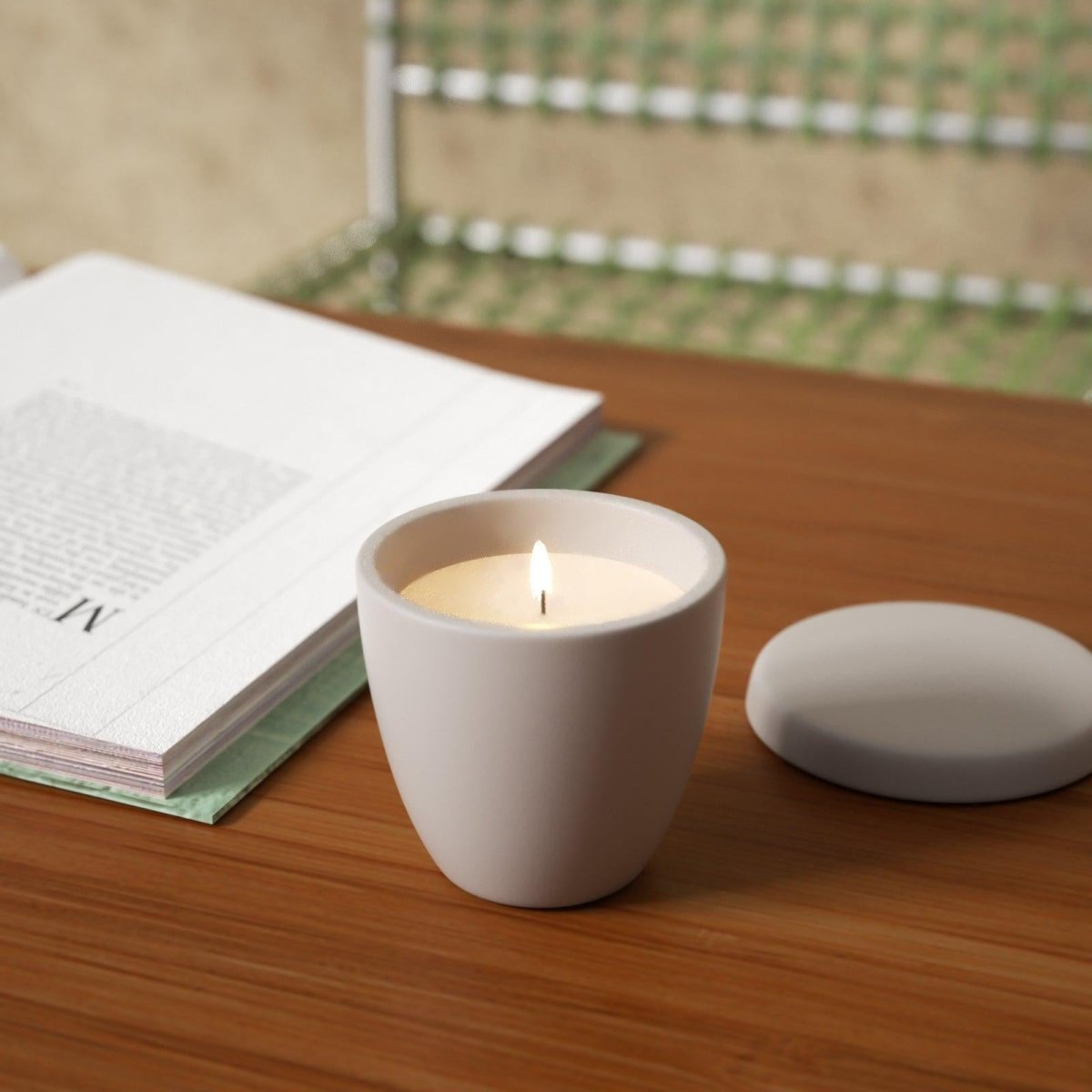 Minimalist Bowl - Shaped Candle Jar Silicone Mold & 9oz Candle Refill Silicone MoldCandle Jar MoldSH1089-1-2