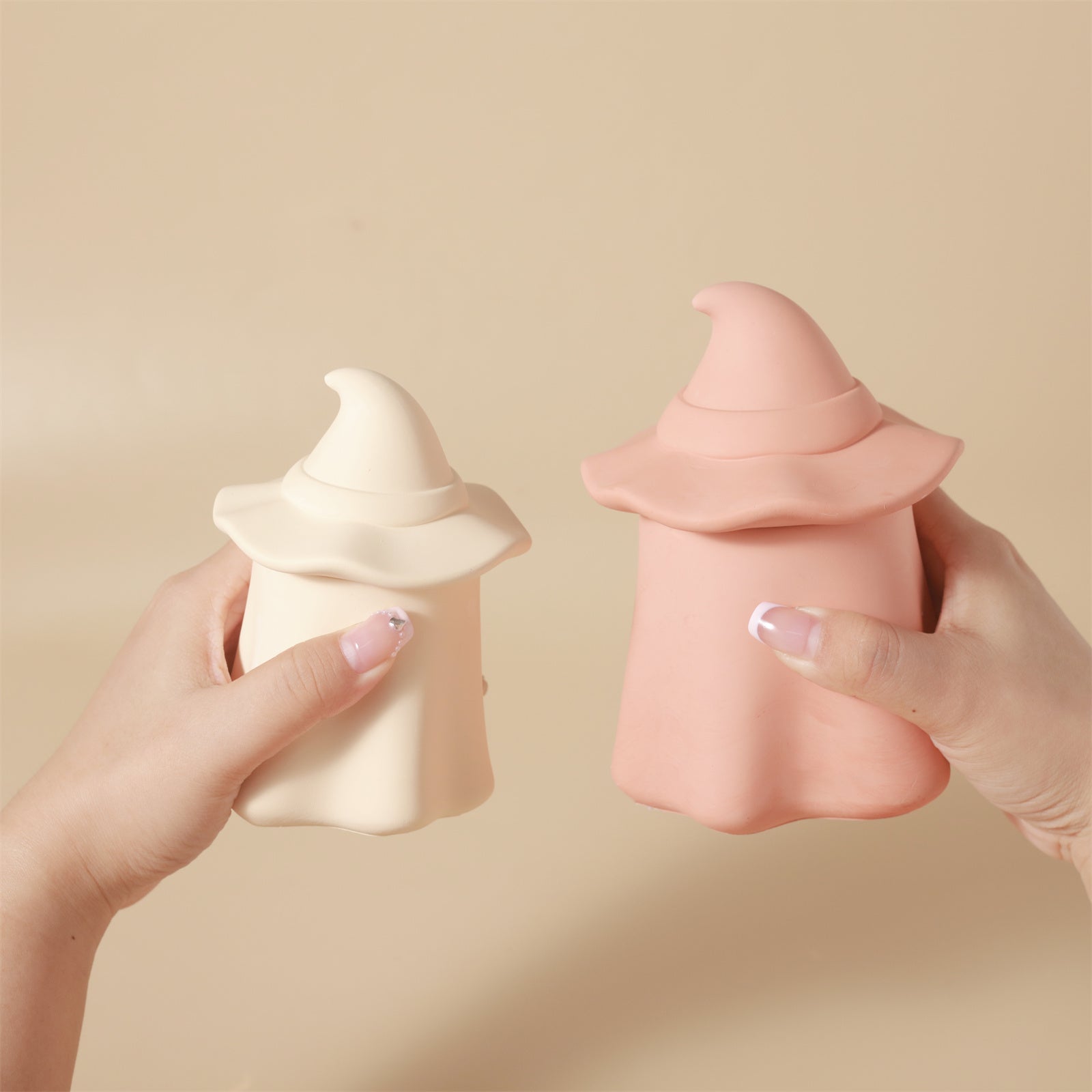 Ghost Wizard Candle Jar Silicone Mold & Candle Refill Silicone Mold