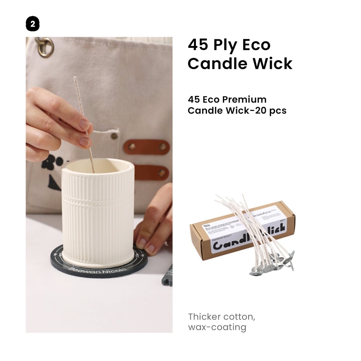 Striped Silhouette Candle Jar Silicone Mold & 9 oz Candle Refill Silicone MoldCandle Jar MoldA0439