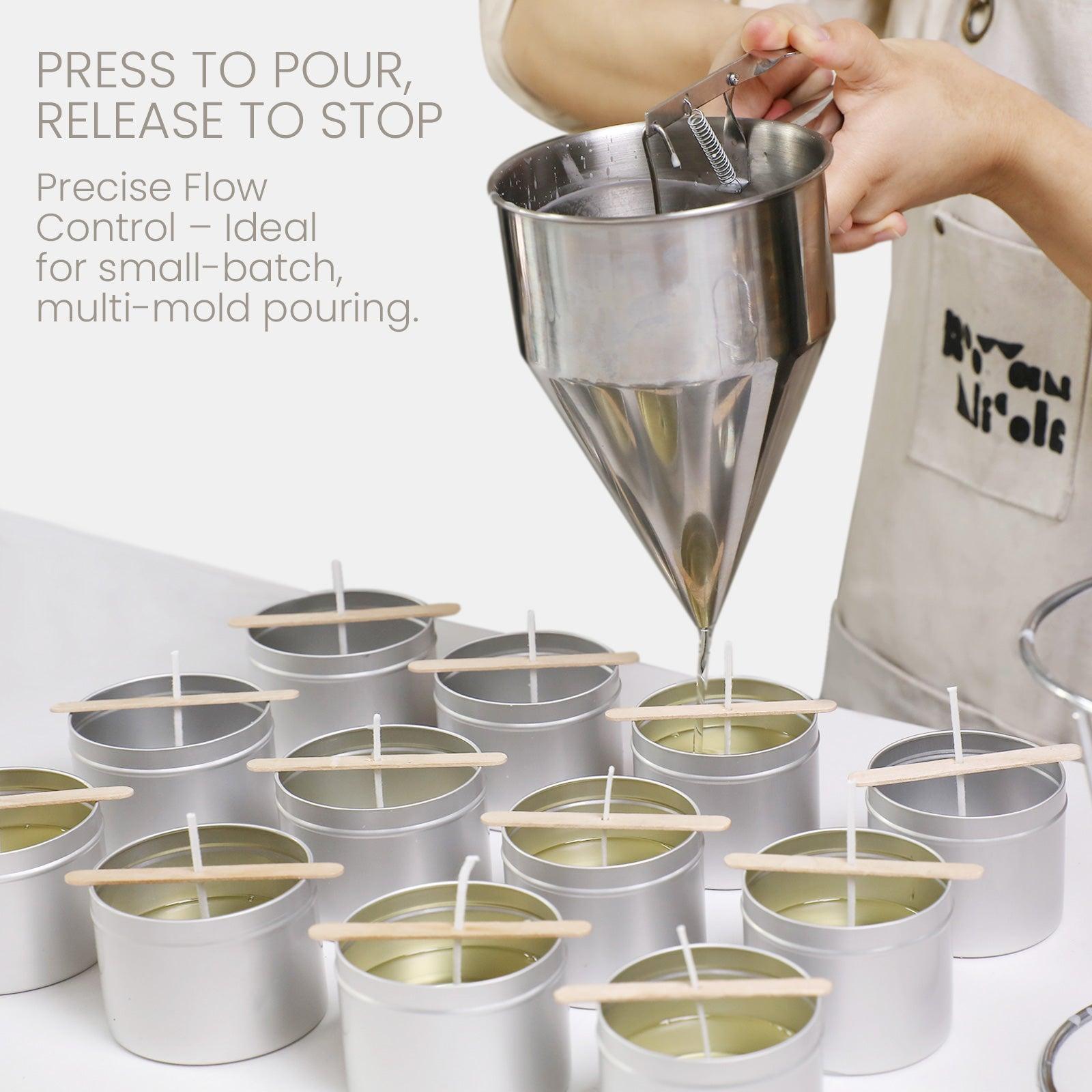 Press to pour,release to stop