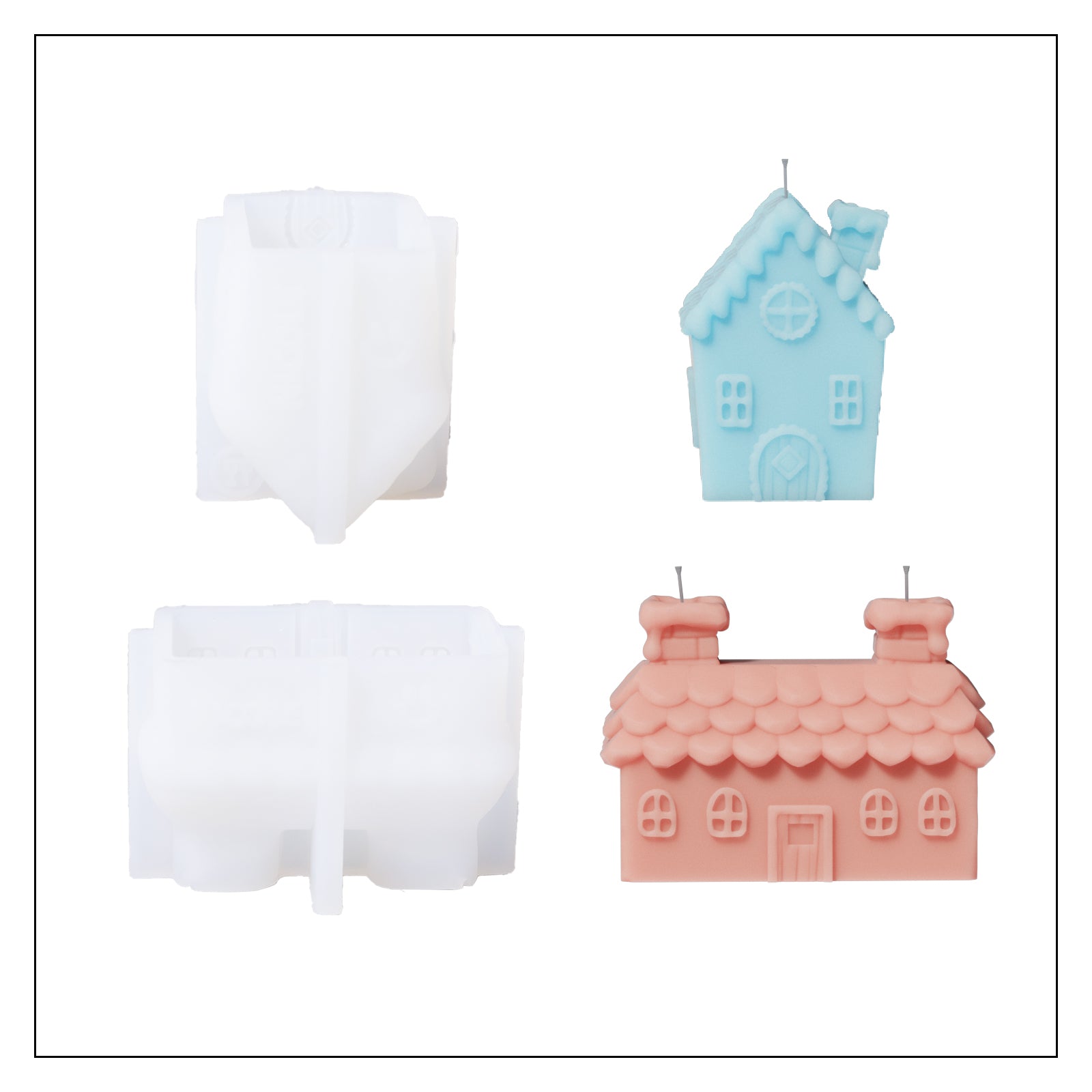 12th Scale Dolls House Miniature Reusable Old Style Mixing Bowl Silicone Mould