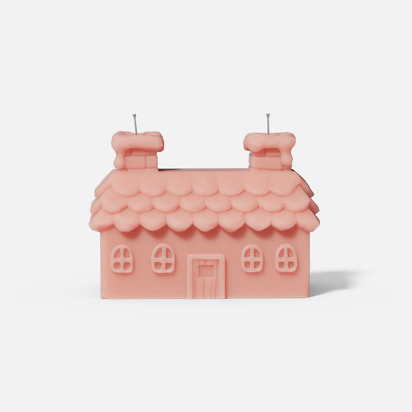 Cozy Miniature Dwelling House Candle Silicone Mold - Ⅱ