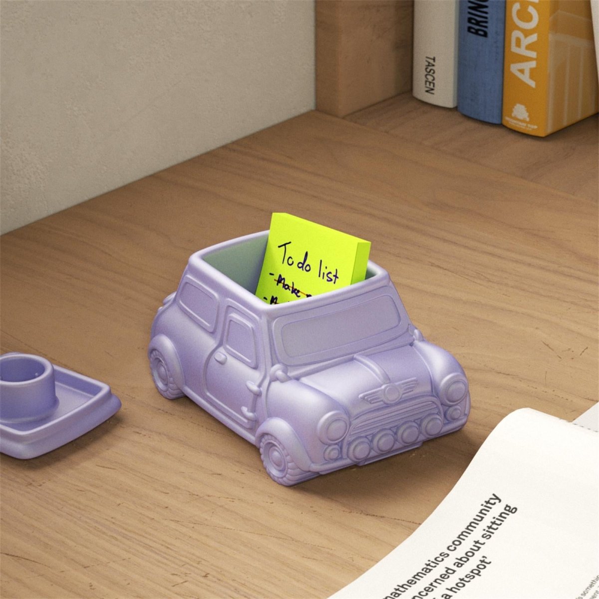 Retro - styled Car - Shaped Multi - Functional Candle Jar & Holder Silicone MoldCandle Holder MoldSH1157-1-2