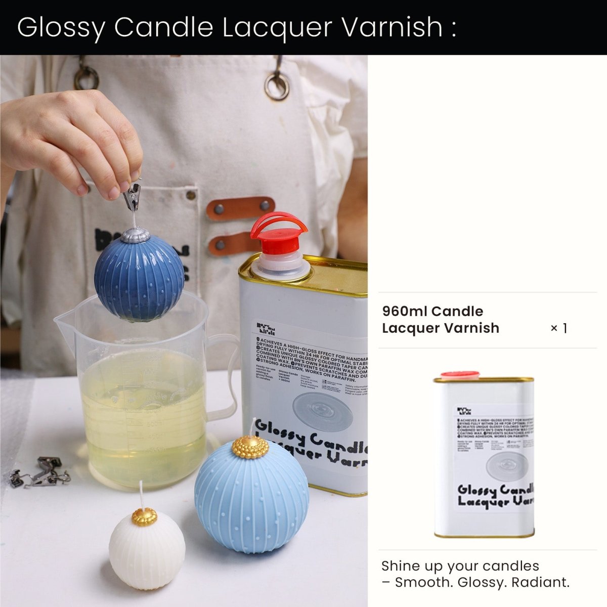 Christmas Baubles of Joy Candle Silicone Mold Collection3D Candle MoldA0365