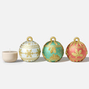 Christmas Charm Bauble Light Candle Jar Silicone MoldCandle Jar MoldSH1118-1-2