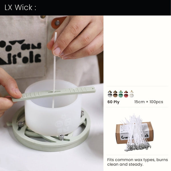 60 Ply LX Wick - for 7oz