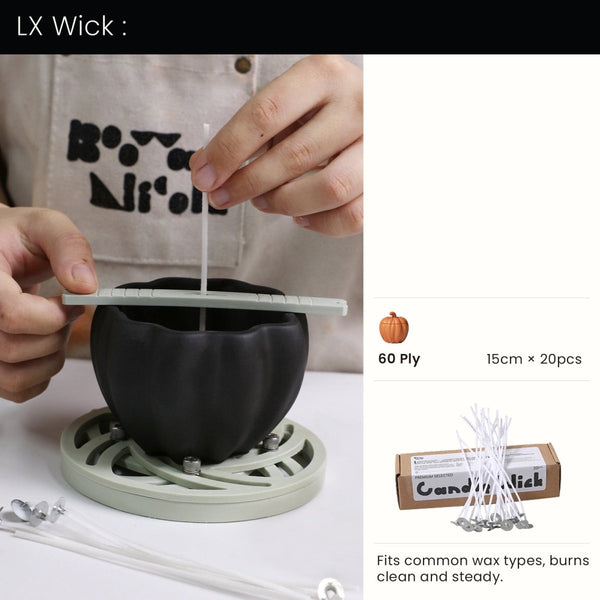 60 Ply LX Wick - for  5.8oz