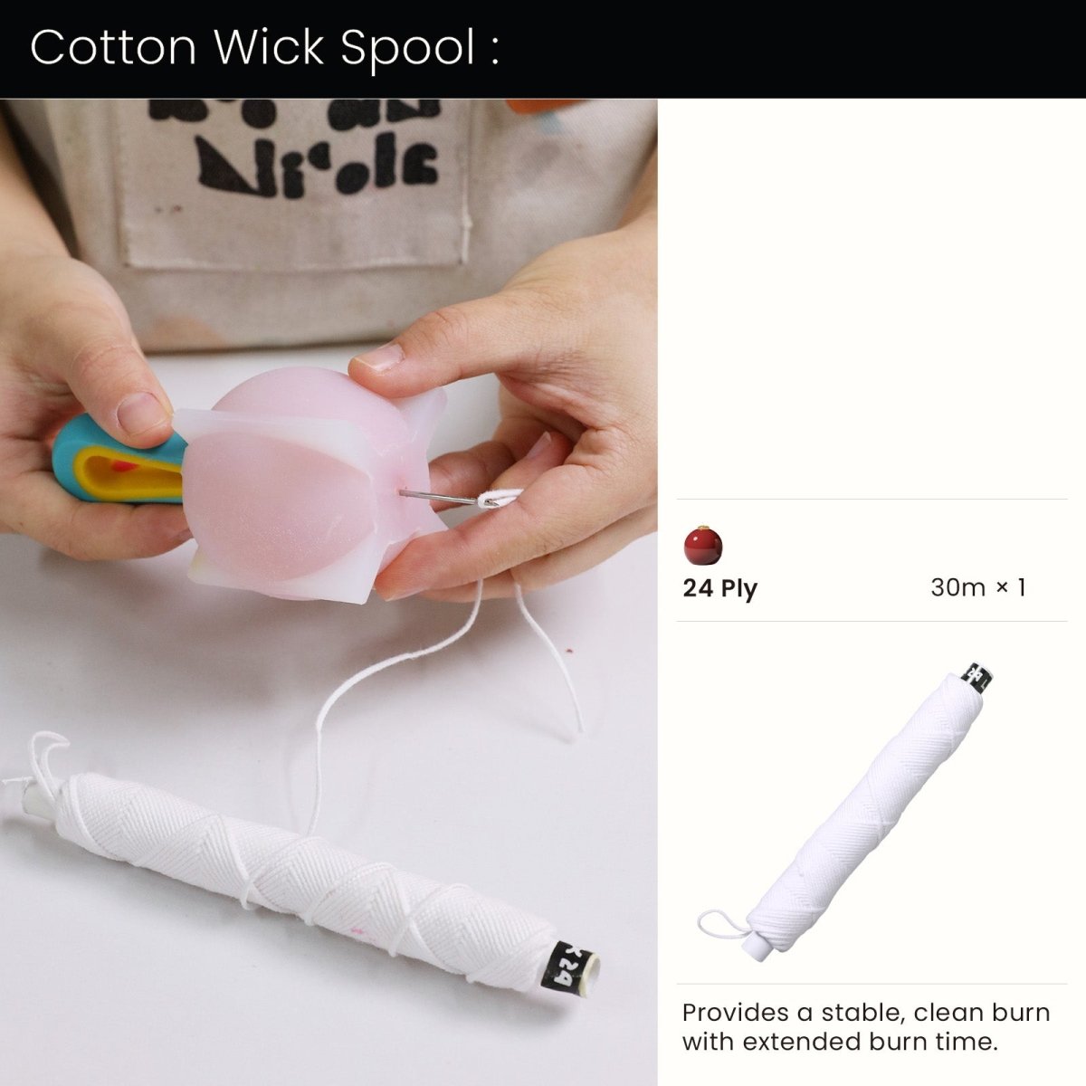 Classic Glow Christmas Bauble Candle Silicone Mold3D Candle MoldA0366