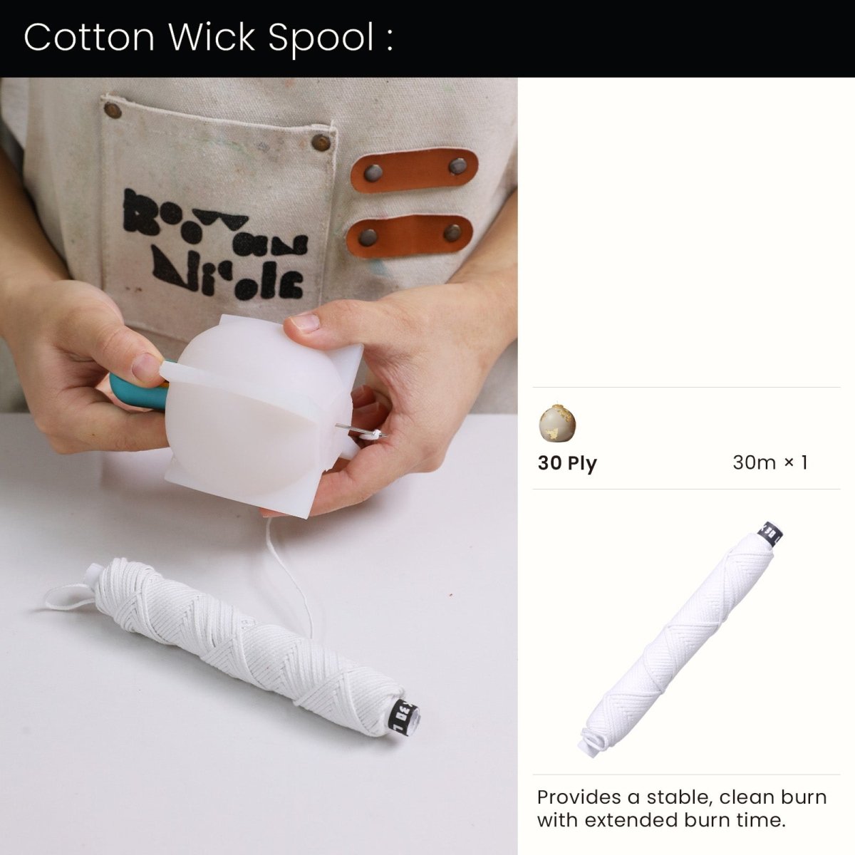 Classic Glow Christmas Bauble Candle Silicone Mold3D Candle MoldA0479