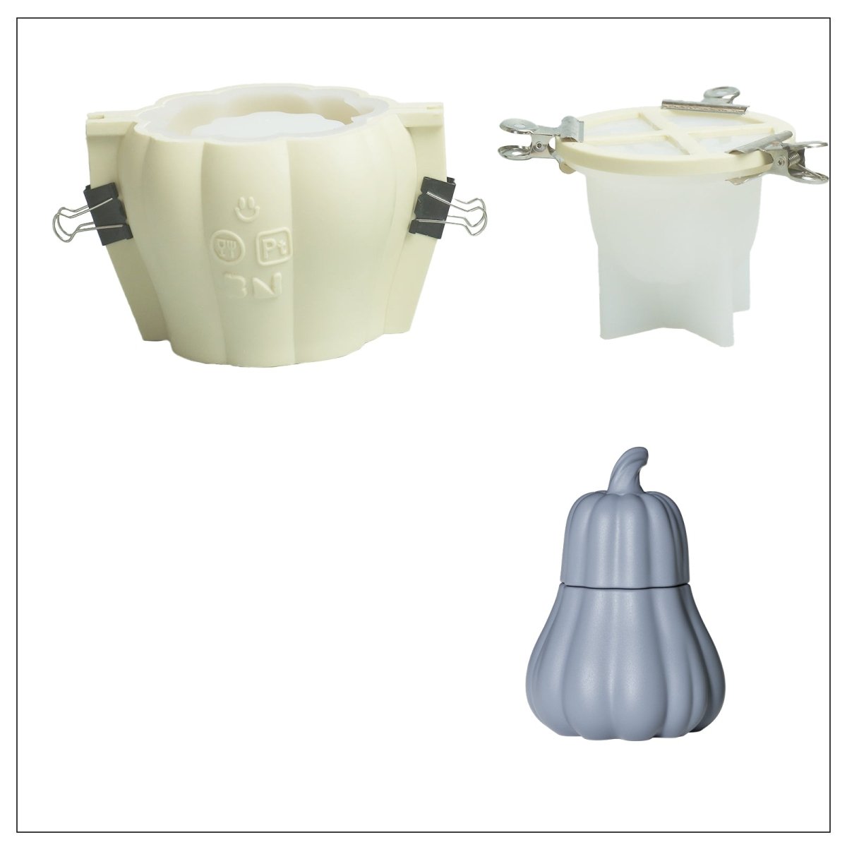 Buy 4oz Candle Jar Silicone Mold 