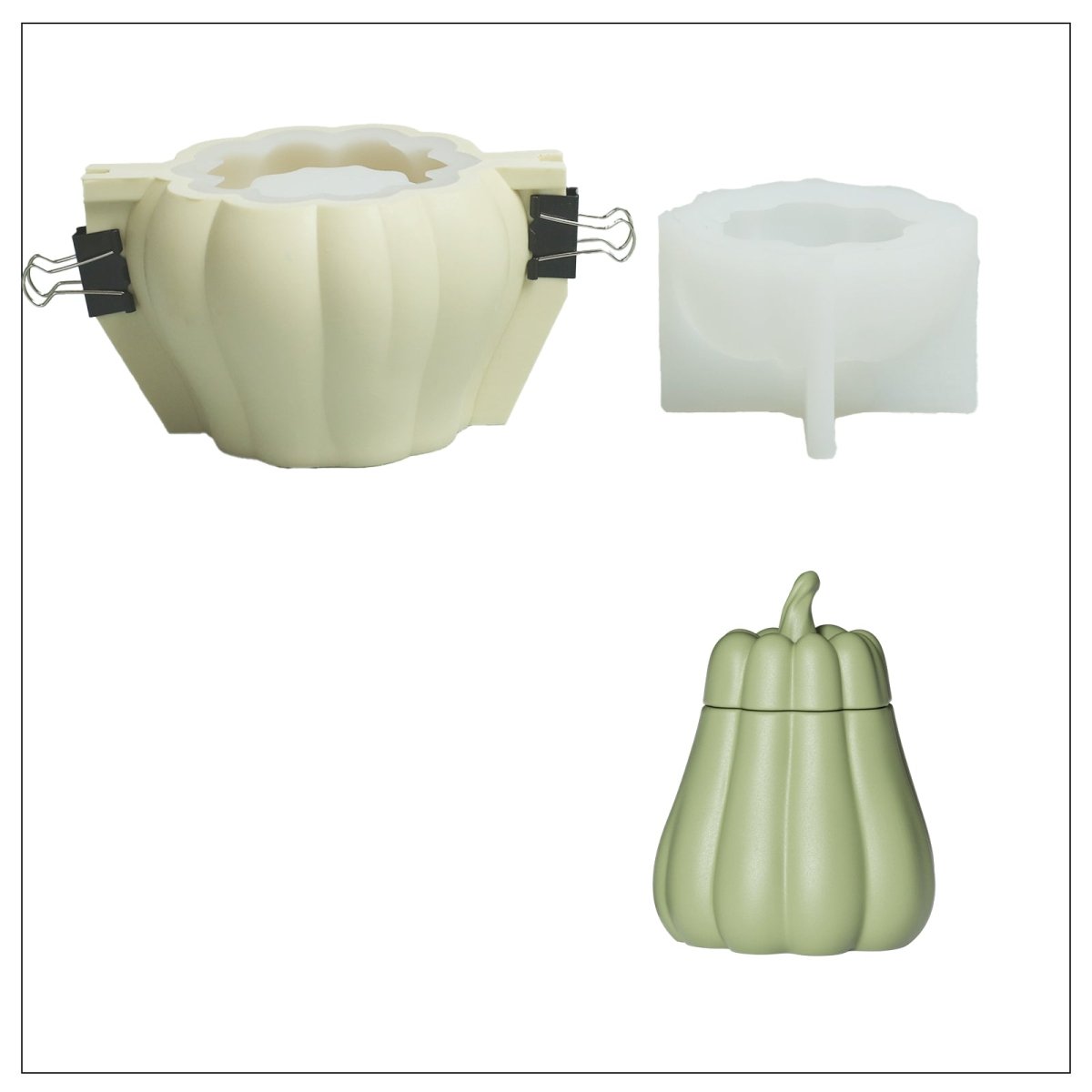 Buy 7oz Candle Jar Silicone Mold 