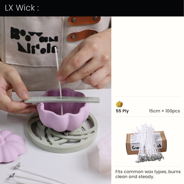 55 Ply LX Wick - for 3.5oz