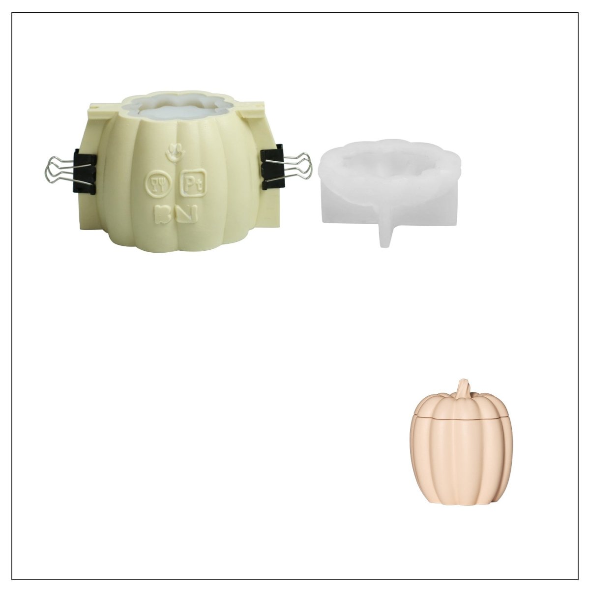 Buy 4.7oz Candle Jar Silicone Mold - Boowan Nicole