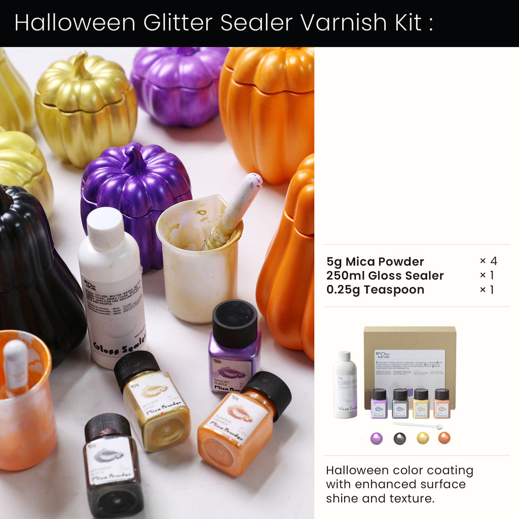 Buy Halloween Glitter Sealer Varnish Kit - Boowan Nicole