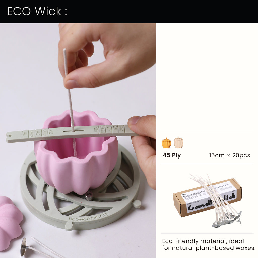 Buy 45 Ply Eco Wick for 4.4oz and 4.7oz Candle Jar 