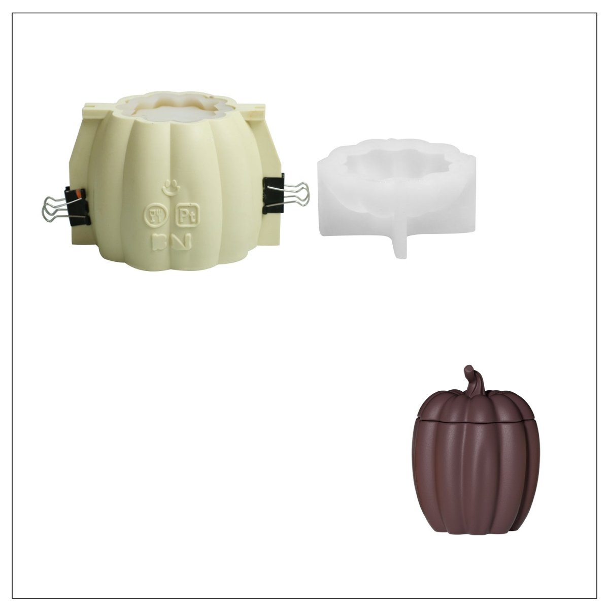 Buy 8.4oz Candle Jar Silicone Mold - Boowan Nicole