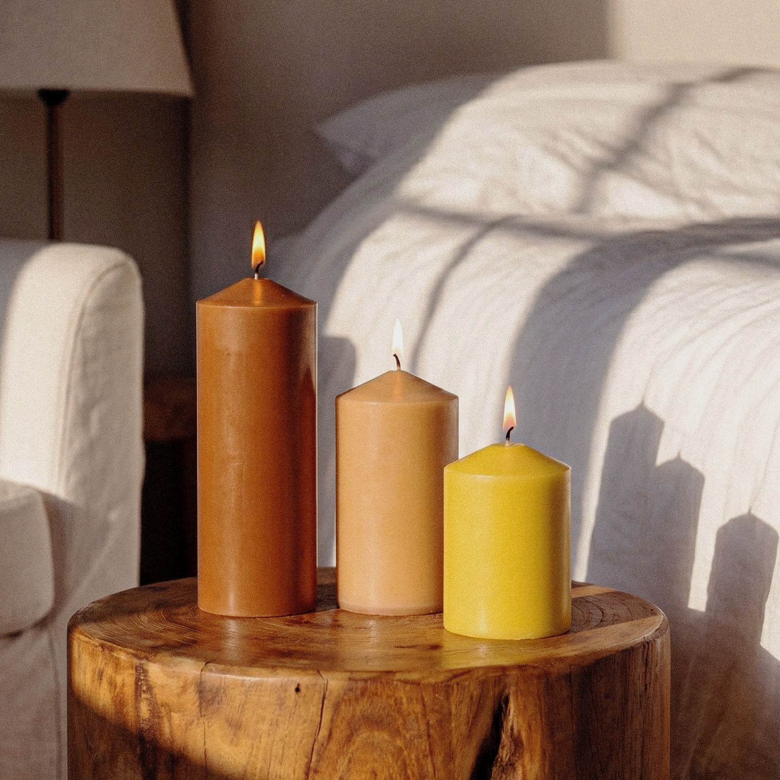 Classic Pointed Pillar Acrylic Candle Mold Collection