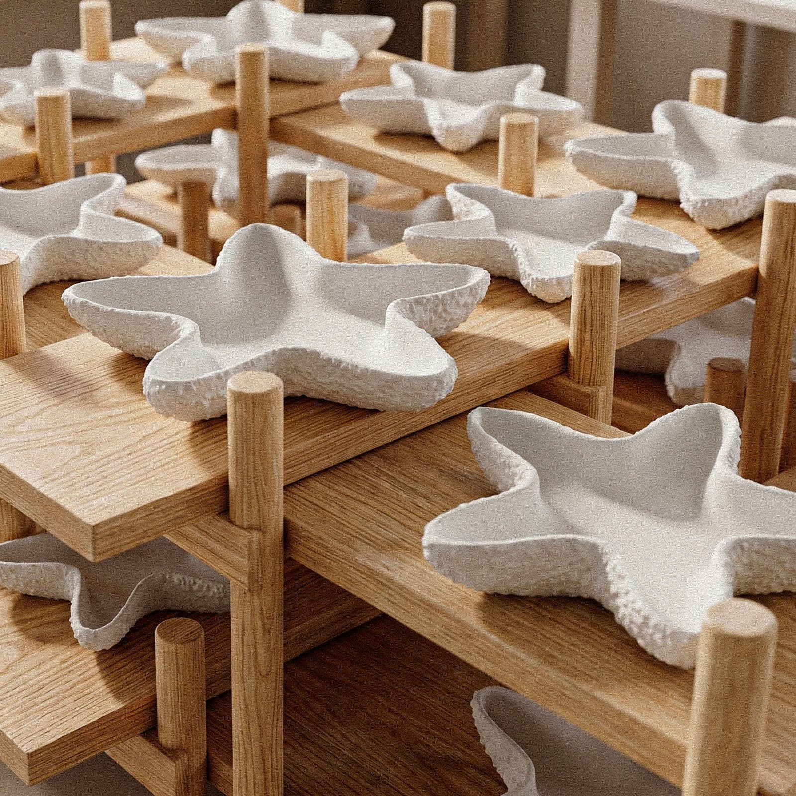 Coastal Starfish Candle Jar Silicone Mold Collection