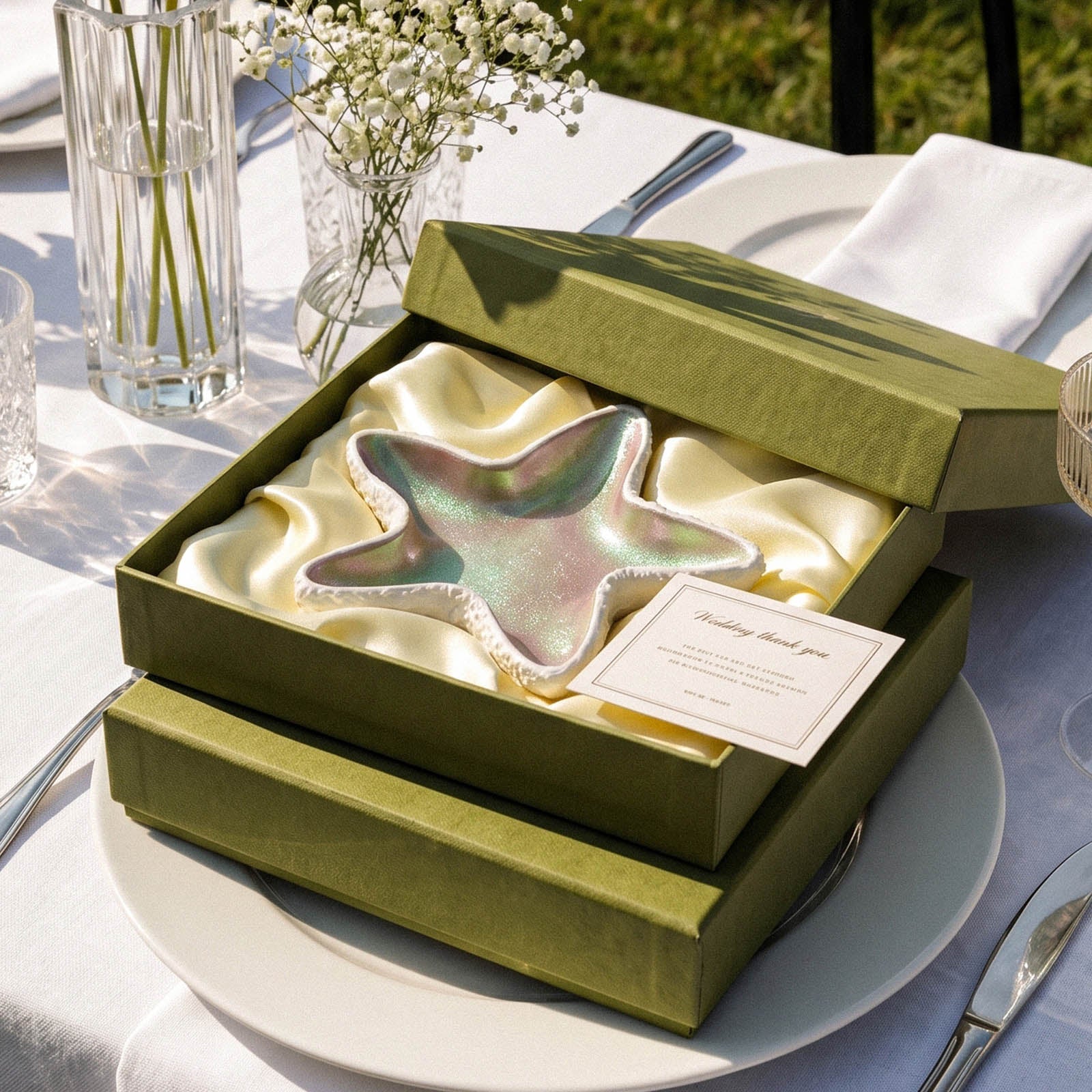 Coastal Starfish Candle Jar Silicone Mold Collection