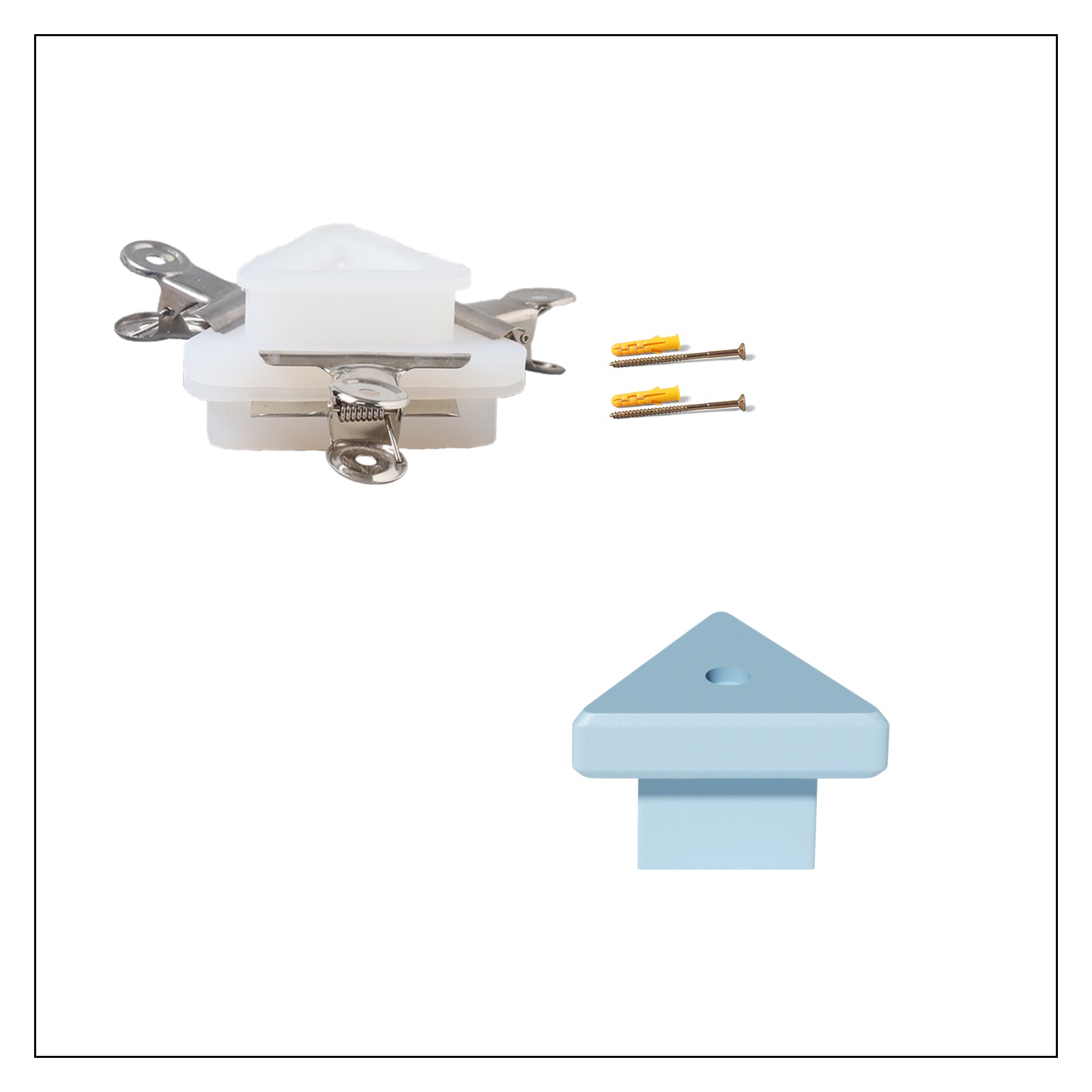 Triangle Wall Cloth Coat Hook Silicone Mold