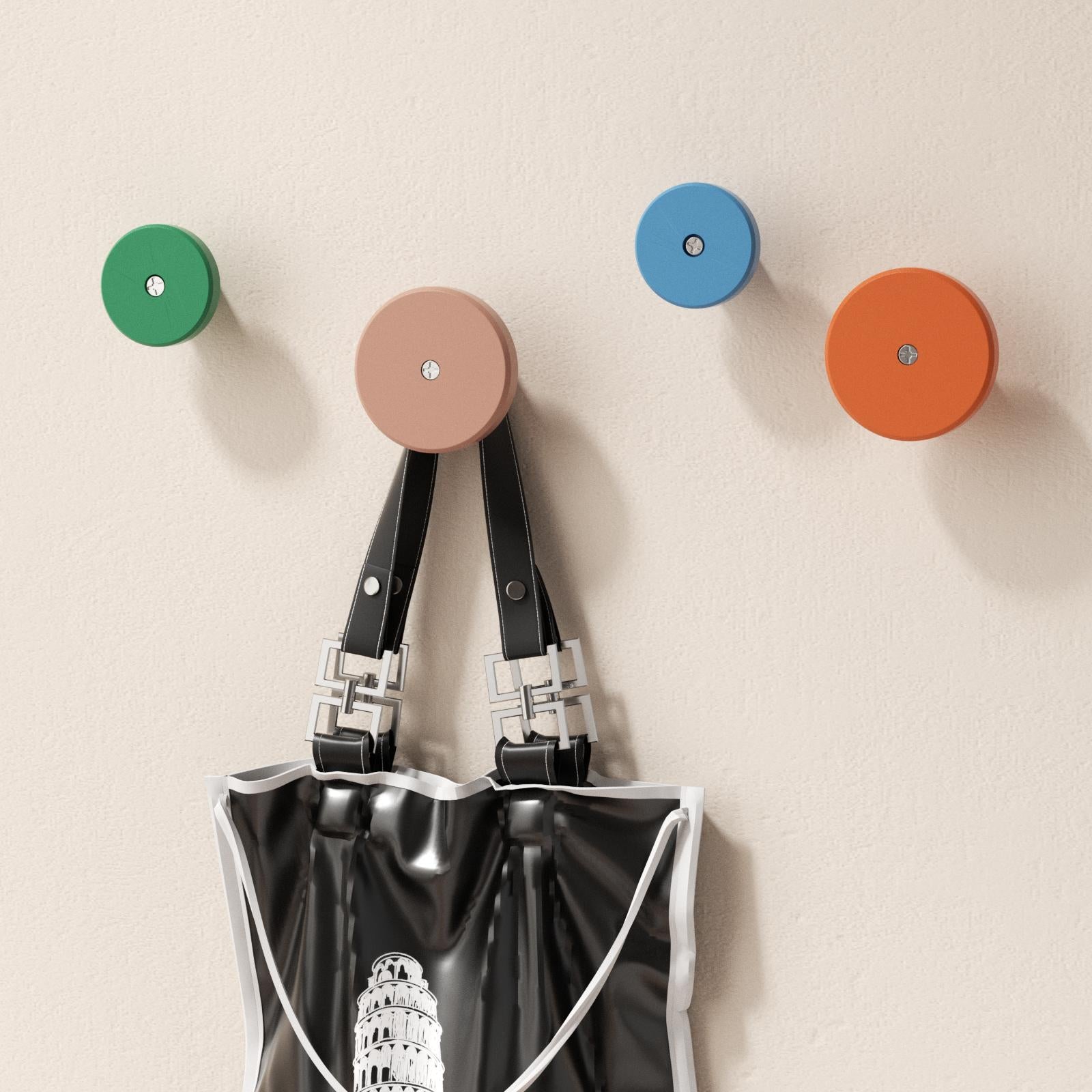 丸型壁掛け布コートフック シリコンモールド